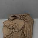 Charlottely Hues 1000 Thread Count Fitted Sheet - 100% Egyptian Cotton Long-Staple Breathable Sateen Weave All Around Elastic Fits - Mattress Fits Upto 18 Inch Deep Pocket Fitted Sheet - King (Beige)