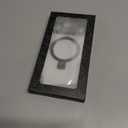 for iPhone 17 Pro Max Case with Magnetic Invisible Stand [Compatible with MagSafe] Military Drop Protection Shockproof Slim Translucent Skin-Touch Case Cover Black