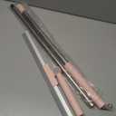 Heavy-Duty 20" Floor Squeegee & Silicone Broom for Concrete,Tile, Garage, Windows, Commercial Squeegee Broom with Long Handle, Pet Hair, Dust & Liquid Remover for Floors/Rugs(Pink)