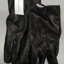 Harssidanzar Leather Gloves for Men,Winter Sheepskin Driving Gloves Cashmere Lined (Black(100% Cashmere Lined, XL)