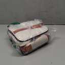 Mancro Breast milk Cooler Travel Bag Fits 6 Bottles Up to 9 OuncesDouble Layer Baby Bottle Cooler Bag with Ice PackInsulated Baby Bottle Bags for Daycare & Nursing Moms,Black and Brown