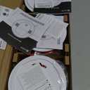 Kidde Smoke and Carbon Monoxide Detector, Hardwired with 10-Year Battery Backup, LED Status Lights, Interconnected, 85 dB Alarm, 5 inches, 3-Pack