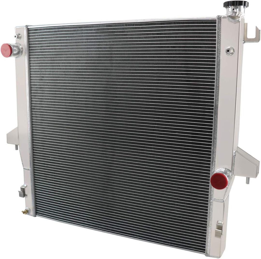 ENGINKUHLER 4 Row Radiator Compatible for 2003-2009 Dodge Ram 2500 3500 5.9 6.7 Cummins Diesel All Aluminum Radiators 2004 05 06 07 08 09 03 (4 Core)