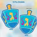 2 x Izzy 'n' Dizzy Hanukkah Cutouts, Happy Hanukkah and Happy Chanukah Holiday Party Decoration (34 Piece)