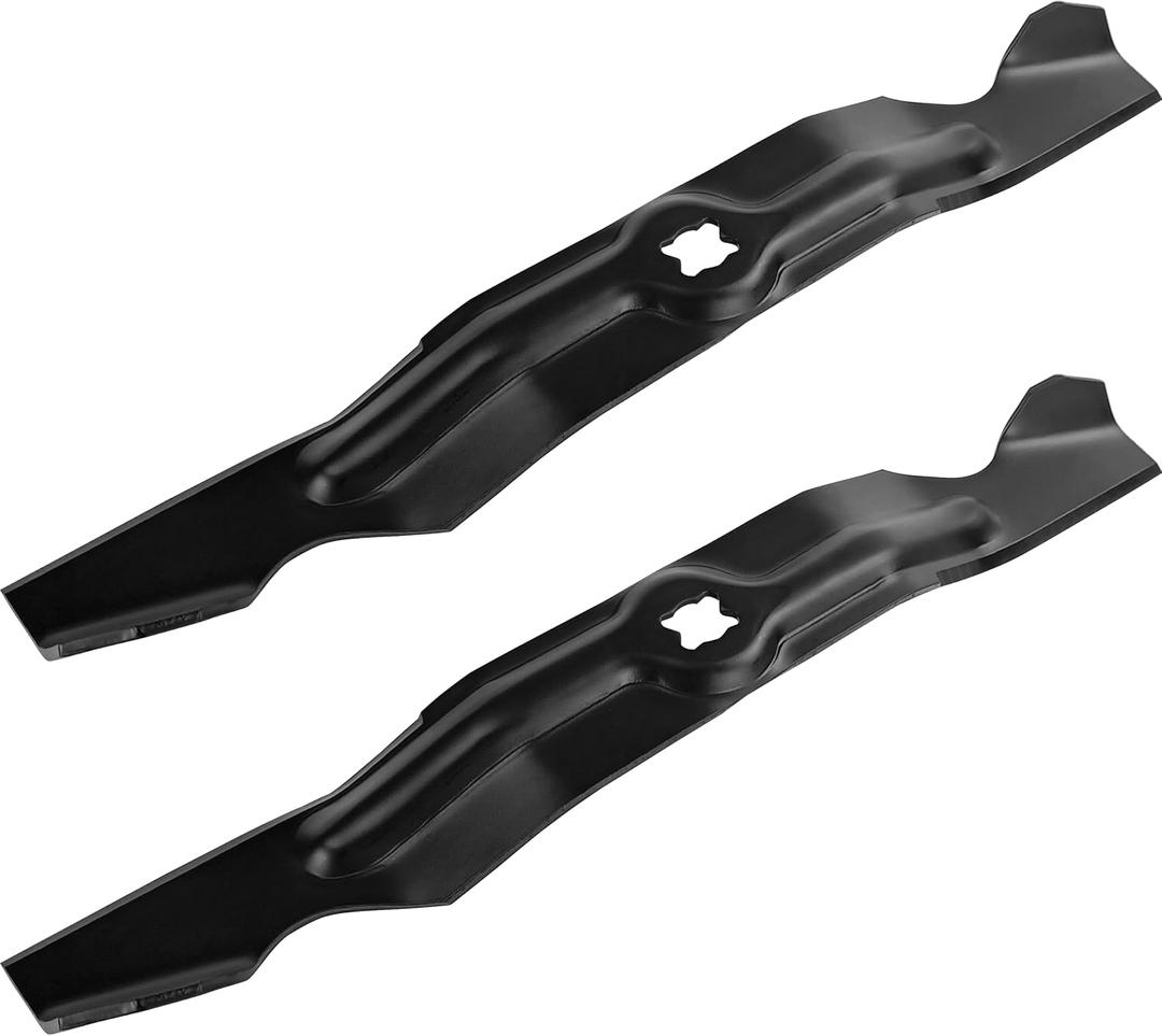 ACEBRI High Lift Blades 33 '' Fit for Cub Cadet Mtd Troy-Bilt 742-04154, 742-04154A, 942-04154, 942-04154A, CC760, CC760ES, CC800, 12A-764M799, for Cub Cadet Walk Behind 33 inch Mower Blades, 2Pack