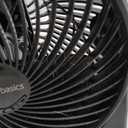 Amazon Basics Air Circulator Fan, Desk Fan for Bedroom, Home and Office, With 90-Degree Tilt Head, 3 Speed Settings, Lightweight (3 LBS), 35 Watts, Black, 11.1"W x 6.3"D x 10.9"H