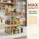 3-Tier Pastry Display Case, Acrylic Bakery Display Case