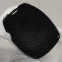 Silicone Body Scrubber - Zinc Infused-Highly Elastic Bristles Exfoliating Body Scrubber for Shower Body,Cellulite Reduction,Blood Circulation- Black