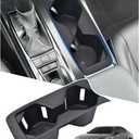 Cup Holder Inserts for 2026 2025 Toyota Camry Accessories, Non-Slip TPE Center Console Protector Organizer to Prevents Spills & Scratches for Camry SE|XSE|LE|XLE Interior Accessories