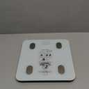 FITINDEX Smart Scale for Body Weight, Scale with BMI, Body Fat, Muscle Mass, Bluetooth,13 Body Composition Analyzer, Sync APP, Digital Bathroom, 400lb, White (10.2"/260mm)