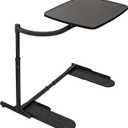 Stander Wonder Tray, Adjustable Swivel Table, Large Laptop Stand, Couch Desk, Side Tables & Gaming Bench, TV-Trays for Eating on Couches, Chairs, Recliners, Black