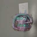 iClever HS19 Kids Headphones for School with Microphone, Safe Volume Limiter 74/85dBA, Over-Ear Girls Boys Headphones for Kids with FunShare Foldable Wired for iPad/Travel (Purple)