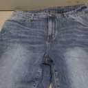 Utyful Women Summer Frayed Ripped Bermuda Shorts Distressed Denim Jeans Short (Large, Raw Hem-light Blue)
