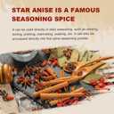 2 x 52USA Star Anise Whole, 4 Ounce (Pack of 1), NON-GMO Verified Chinese Star Anise Whole, Dried Star Anise Pods for Tea and baking