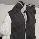 FUAMEY Dog Coat for Large Dogs,Waterproof Dog Winter Jacket with Harness Built in Puppy Cold Weather Coats Reflective Pet Vest with Zipper Warm Fleece Dogs Snowsuit Windproof Black XXXL (XXXL(chest:43in))