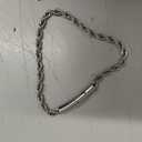 Men's Solid Stainless Steel Franco Bracelet Heavy 9" in x 6MM Thick Wrist Chain
