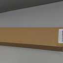 LazBlinds No Tools No Drill 1" Vinyl Mini Blinds, Cordless Blinds for Windows, Light Filtering Horizontal Window Blinds & Shades, 35 1/2" W x 64" H, White