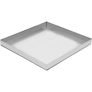 Upgraded 32" x 30"2.5" 304 Stainless Steel Washing Machine Drip Pan,Heavy Duty Washer Drip Tray with Anti-slip Bottom Pad-Free with this Multi-Purpose Washer Drip Pan
