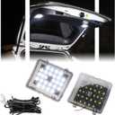 2 Pcs LED Trunk Overhead Lights for Toyo-ta RAV4 2022 2023 2024, Rav4 accessories Rear Hatch Door Lid Trunk Cargo Lamp Trunk Ceiling Lighting