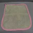 Pink Exfoliating Wash Cloths, 5 Pack, 9.4 x 7.8 inches, Nylon/Cotton, Dual-Sided, Machine Washable
