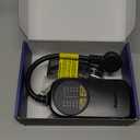 Outdoor Dimmer Plug with Remote  600W Plug-in Dimmer Light Switch, Auto Dusk-to-Dawn Sensor + Timer, Power-Loss Memory, IP65 Waterproof, Dimmer Switch for LED String Lights, Indoor Lamp & Patio Dcor