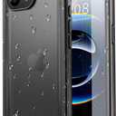 SPORTLINK for iPhone 16e Case/iPhone 17e Case, IP68 Waterproof Military Protective Full Body Heavy Duty Shockproof 360 Sealed Dustproof with Camera Screen Protector Cover for i Phone 16 e 6.1" Black