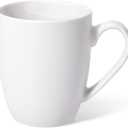 Urbanstrive 16 oz Large Coffee Mug with Handle Tea Cup Novelty Coffee Cup Idea Gift for Men Women Office Work, White (White)