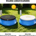 SAFANA 10ft Inflatable Pool Cover for Above Ground Pool [ Top Ring < 9.2ft ] Round Pool Cover for Inflatable Easy Set Pool with Elastic Band Swimming Pool Windproof Dustproof