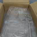 Neprock Shoe Slots Organizer for Closet, 20 Pack Acrylic Shoe Stackers Shoe Rack Holder, 3 Levels Adjustable Thickening Shoe Display Shoe Storage 50% Space Saving Zapateras Organizer (Clear,20 Pack) (Transparent)