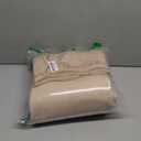 GarveeHome 2.5x8 Scalloped Washable Runner Rug for Kitchen, Soft Jute Long Hallway Runner Non Slip Entryway Rug Farmhouse Thin Laundry Mat Stain Resistant Carpet for Bathroom Beside Rug