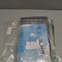 Blissful Diary Baby Splat Mat for Under High Chair, 50.4 x 50.4 Inch Wipeable Splash Mat, Waterproof and Washable, Anti-Slip Floor Protector, Gray (Grey)