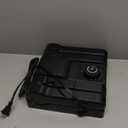 Portable Electric Shoes Boots Dryer and Warmer with Timer Heater and High Output Fan, Folding and Drying Adjustable Rack (Large, Black)