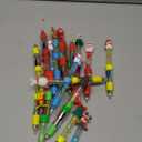 Gersoniel 20 Pcs Christmas Multicolor Ballpoint Pens 4-in-1, Santa Claus Snowman Elk Xmas Tree Sock Patter, Cartoon Cute Fun Pens for Christmas Party Gifts Supplies Goodies Treat Bag Stuffer