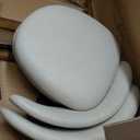 COLAMY Wooden Dining Chairs Set of 2, Modern Fabric Upholstered Dining Room Chair, Farmhouse Kitchen Side Chairs with Foot Pegs, Beige