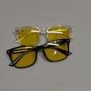 Night Driving Glasses for Men Women, Anti Glare Polarized Yellow Lens Night Vision Glasses for Nighttime/Rainy/Foggy