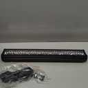 LED Light Bar Kits 22 Inch 420W 12V LED Light Bar, 2Pcs 4 Inch 60W LED Light Pod Driving Boat Led Off Road Lights with Wiring Harness for Truck ATV UTV Car Boat Tractor Snowplow Mower