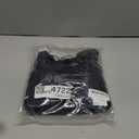 Womens Baggy Wide Leg Pants Barrel Leg Sweatpants Casual Elastic Waisted Stretch Travel Pants with Pockets (Medium, Navy Blue)