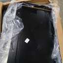 GarveeHome Dining Table Set for 4, Kitchen Table with 2 Upholstered Benches, Wood Kitchen Dining Room Set, for Small Space, Apartment, Home, Dinner, Retro Black