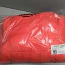 Amazon Essentials Girls' Long Heavy-Weight Hooded Puffer, Neon Pink, XL