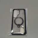 FNTCASE for Samsung Galaxy S26-Ultra Case: [360 Spin Magnetic Ring Kickstand] [Compatible for MagSafe] [Screen Protector] Heavy Duty Military Grade Protection Protective Stand Phone Case Translucent