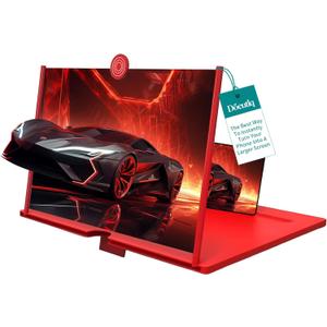 Screen Magnifier Cell Phone Gifts for Men Tech Gadgets Amplifier Mobile Phone Tecnologia para Hombres Futuristic Amplificador De Pantalla para Celular Top Ten for iPhone Hi Def Big Screen