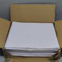 sancua 6 Pack White Tablecloth 60 x 84 Inch, Rectangle Table Cloth for 4ft Tables - Stain and Wrinkle Resistant Washable Polyester Table Cover for Dining Wedding Banquet Party Buffet Restaurant