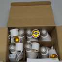 DEBAOBULB6 Pack Rechargeable Emergency Light Bulbs, Battery Powered LED Light Bulb 6000K Daylight E26 120 Volt 9W 60W Equivalent with 1200mAh for Home Power Outage Camping Hurricane