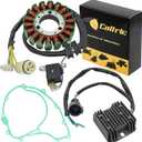 Caltric Stator & Regulator & Gasket Compatible With Honda Trx300 Trx-300 Fourtrax 300 1993-2000