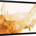 SAMSUNG Samsung Galaxy Tab S8+ Plus w/Low Latency S-Pen (128GB, 8GB) 12.4 120Hz AMOLED, Snapdragon 8 (4nm), All Day Battery, Android 12 Wi-Fi Tablet SM-X800 US Model (Graphite)