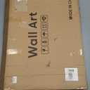 Large Framed Green Abstract Landscape Wall Art for Living Room, 3 Piece Canvas Prints Paintings Artwork for Walls, Modern Minimalist Pictures for Dining Room, Hallway, Office Wall Decor 24x36 In (Pastel)