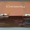 Caraway 12-Piece Non-Stick Ceramic Cookware Set
Pots, Pans, Lids and Kitchen Storage, PFAS and PFOA Free, Oven Safe Pan Set and Compatible with All Stovetops, Perracotta