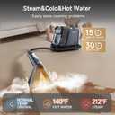 Uwant Carpet Cleaner Machine with Steam&Hot&Cold Water Models 18Kpa Powerful Suction Upholstery Cleaner Machine with Pet Pro Cleaner for Pets, Carpet Steam Cleaner Set of 1