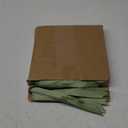 Marspark 50 Pcs Wedding Favor Boxes, 2.5 x 2.5 x 2.5 Inch Wedding Party Candy Boxes with Green Ribbons Bridal Gift for Guests Bridal Shower Birthday Party Anniversary Supplies