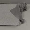 Madesmart Stone Bath Mat Diatomaceous Earth Shower Mat Non-Slip Super Absorbent Diatomite Stone Bath Mats for Bathroom Floor Quick Drying Natural Easy to Clean, 24", 16"